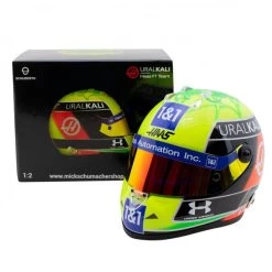 Mick Schumacher Miniature Helmet 2021 1/2 -Racing Toy Store mick schumacher miniature helmet 2021 1 2 8