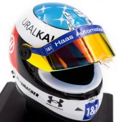 Mick Schumacher Miniature Helmet 2021 Version Spa 1/4 -Racing Toy Store mick schumacher miniature helmet 2021 version spa 1 4 6