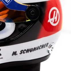 Mick Schumacher Miniature Helmet 2021 Version Spa 1/4 -Racing Toy Store mick schumacher miniature helmet 2021 version spa 1 4 8