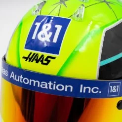 Mick Schumacher Miniature Helmet 2022 1/2 -Racing Toy Store mick schumacher miniature helmet 2022 1 2 7