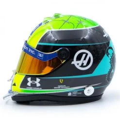 Mick Schumacher Miniature Helmet 2022 1/4 -Racing Toy Store mick schumacher miniature helmet 2022 1 4 3