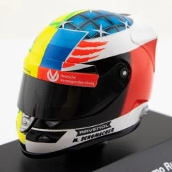 Mick Schumacher Miniature Helmet Belgium GP 2017 1/8 -Racing Toy Store mick schumacher miniature helmet belgium gp 2017 1 8 6
