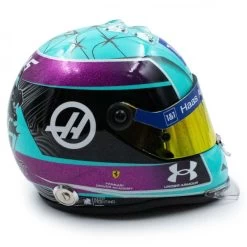Mick Schumacher Miniature Helmet Miami 2022 1/2 -Racing Toy Store mick schumacher miniature helmet miami 2022 1 2 4