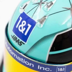 Mick Schumacher Miniature Helmet Miami 2022 1/4 -Racing Toy Store mick schumacher miniature helmet miami 2022 1 4 10