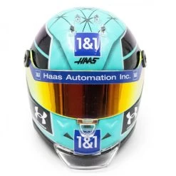 Mick Schumacher Miniature Helmet Miami 2022 1/4 -Racing Toy Store mick schumacher miniature helmet miami 2022 1 4 2