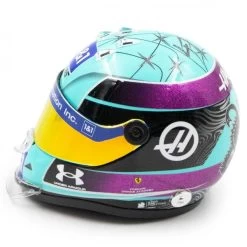 Mick Schumacher Miniature Helmet Miami 2022 1/4 -Racing Toy Store mick schumacher miniature helmet miami 2022 1 4 3