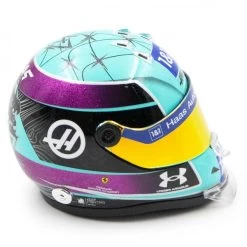 Mick Schumacher Miniature Helmet Miami 2022 1/4 -Racing Toy Store mick schumacher miniature helmet miami 2022 1 4 5