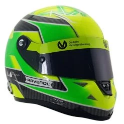 Mick Schumacher Miniature Helmet Belgium Spa 2018 Formula 3 Champion 1/2 -Racing Toy Store mini helm mick schumacher 2018 rechts