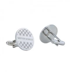 Motorworld Cufflinks Chequered Flag