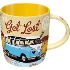 Mug VW Bulli - Let's Get Lost -Racing Toy Store mug vw bulli lets get lost 3