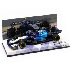 Nicholas Latifi Williams Racing FW43B Formel 1 Bahrain GP 2021 1:43