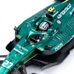 Nico Hülkenberg Aston Martin F1 Team AMR22 Bahrain GP 2022 1:43 -Racing Toy Store nico huelkenberg aston martin aramco cognizant f1 team amr22 bahrain gp 2022 limited edition 1 43 5