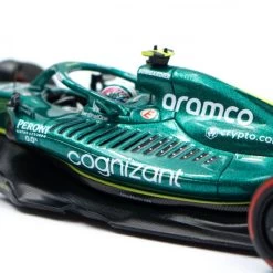 Nico Hülkenberg Aston Martin F1 Team AMR22 Bahrain GP 2022 1:43 -Racing Toy Store nico huelkenberg aston martin aramco cognizant f1 team amr22 bahrain gp 2022 limited edition 1 43 6