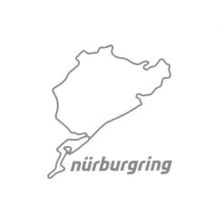 Nürburgring Sticker Nürburgring 8cm Silver
