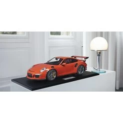 Porsche 911 (991.1) GT3 R - 2016 - Lava Orange 1/8 -Racing Toy Store porsche 911 9911 gt3 r 2016 lava orange 1 8 10