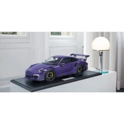 Porsche 911 (991.1) GT3 R - 2016 - Ultraviolet 1/8 -Racing Toy Store porsche 911 9911 gt3 r 2016 ultraviolet 1 8 11