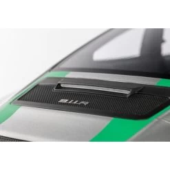 Porsche 911 (991.1) R - 2016 - Silver / Green Decor 1/8 -Racing Toy Store porsche 911 9911 r 2016 silver green decor 1 8 10