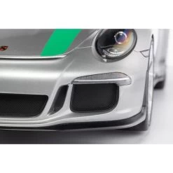 Porsche 911 (991.1) R - 2016 - Silver / Green Decor 1/8 -Racing Toy Store porsche 911 9911 r 2016 silver green decor 1 8 6
