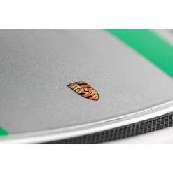Porsche 911 (991.1) R - 2016 - Silver / Green Decor 1/8 -Racing Toy Store porsche 911 9911 r 2016 silver green decor 1 8 8