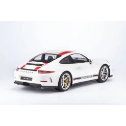 Porsche 911 (991.1) R - 2016 - White / Red Decor 1/8 -Racing Toy Store porsche 911 9911 r 2016 white red decor 1 8 2
