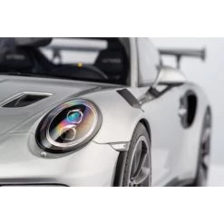 Porsche 911 (991.2) GT3RS - 2018 - Silver Metallic 1/8 -Racing Toy Store porsche 911 9912 gt3rs 2018 silver metallic 1 8 9