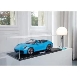 Porsche 911 (992) Carrera 4S Cabriolet - 2020 - Miami Blue 1/8 -Racing Toy Store porsche 911 992 carrera 4s cabriolet 2020 miami blue 1 8 9