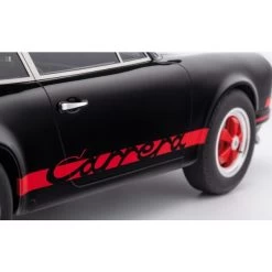 Porsche 911 Carrera RS 2.7 Lightweight Construction - 1972 - 1/8 Black / Red Decor -Racing Toy Store porsche 911 carrera rs 27 lightweight construction 1972 1 8 black red decor 11