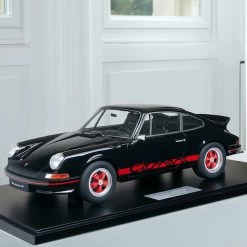 Porsche 911 Carrera RS 2.7 Lightweight Construction - 1972 - 1/8 Black / Red Decor