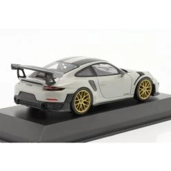 Racing Toy Store -Racing Toy Store porsche 911 gt2 rs weissach package 2018 chalk gold rims 1 43 1
