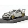 Porsche 911 GT2 RS Weissach Package 2018 Chalk / Gold Rims 1/43