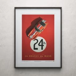 Poster Ferrari 250 GTO - Red - 24h Le Mans - 1962 - Collector's Edition -Racing Toy Store poster ferrari 250 gto red 24h le mans 1962 collectors edition 2