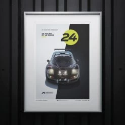 Poster McLaren F1 GTR - 24h Le Mans -Racing Toy Store poster mclaren f1 gtr 24h le mans 2