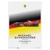 Poster Michael Schumacher - Ferrari F2002 - German GP 2002