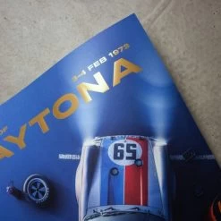 Poster Porsche 911 Carrera RSR - 24H Of Daytona - 1973 -Racing Toy Store poster porsche 911 carrera rsr 24h of daytona 1973 3