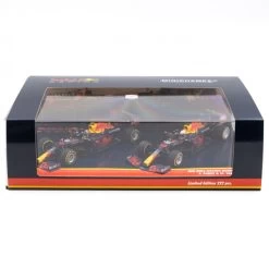 Red Bull Racing Honda 2021 RB16B Pérez / Verstappen Doppel-Set 1:43 -Racing Toy Store red bull racing honda 2021 rb16b perez verstappen double set limited edition 1 43 2