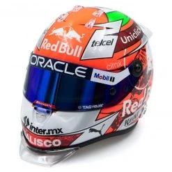 Sergio Pérez Miniature Helmet Formula 1 Austria GP 2022 1/2