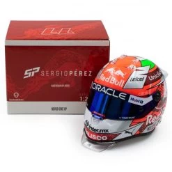 Sergio Pérez Miniature Helmet Formula 1 Austria GP 2022 1/2 -Racing Toy Store sergio perez miniature helmet formula 1 austria gp 2022 1 2 6