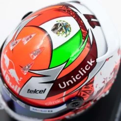 Sergio Pérez Miniature Helmet Formula 1 Austria GP 2022 1/4 -Racing Toy Store sergio perez miniature helmet formula 1 austria gp 2022 1 4 12
