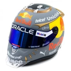 Sergio Pérez Miniature Helmet Formula 1 Brazil GP 2022 1/2