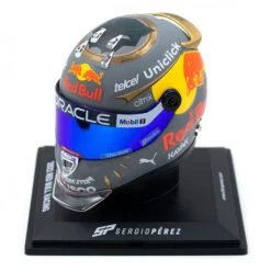 Sergio Pérez Miniature Helmet Formula 1 Brazil GP 2022 1/4 -Racing Toy Store sergio perez miniature helmet formula 1 brazil gp 2022 1 4 4