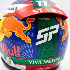 Sergio Pérez Miniature Helmet Formula 1 Mexico GP 2022 1/2 -Racing Toy Store sergio perez miniature helmet formula 1 mexico gp 2022 1 2 11