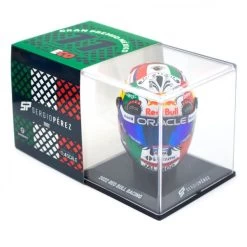 Sergio Pérez Miniature Helmet Formula 1 Mexico GP 2022 1/4 -Racing Toy Store sergio perez miniature helmet formula 1 mexico gp 2022 1 4 11