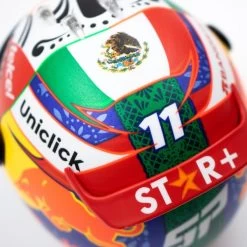 Sergio Pérez Miniature Helmet Formula 1 Mexico GP 2022 1/4 -Racing Toy Store sergio perez miniature helmet formula 1 mexico gp 2022 1 4 15