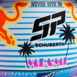 Sergio Pérez Miniature Helmet Formula 1 Miami GP 2022 1/2 -Racing Toy Store sergio perez miniature helmet formula 1 miami gp 2022 1 2 8