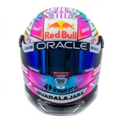 Sergio Pérez Miniature Helmet Formula 1 Miami GP 2022 1/4 -Racing Toy Store sergio perez miniature helmet formula 1 miami gp 2022 1 4 2