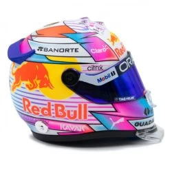 Sergio Pérez Miniature Helmet Formula 1 Miami GP 2022 1/4 -Racing Toy Store sergio perez miniature helmet formula 1 miami gp 2022 1 4 4
