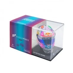 Sergio Pérez Miniature Helmet Formula 1 Miami GP 2022 1/4 -Racing Toy Store sergio perez miniature helmet formula 1 miami gp 2022 1 4 8