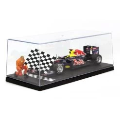 Single Showcase With Start/finish Line Scale 1/18 -Racing Toy Store single showcase with start finish line scale 1 18 3