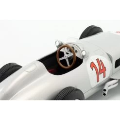 Stirling Moss Mercedes-Benz W196 #14 2nd Belgium GP Formula 1 1955 1/18 -Racing Toy Store stirling moss mercedes benz w196 no14 2nd belgium gp formula 1 1955 1 18 2